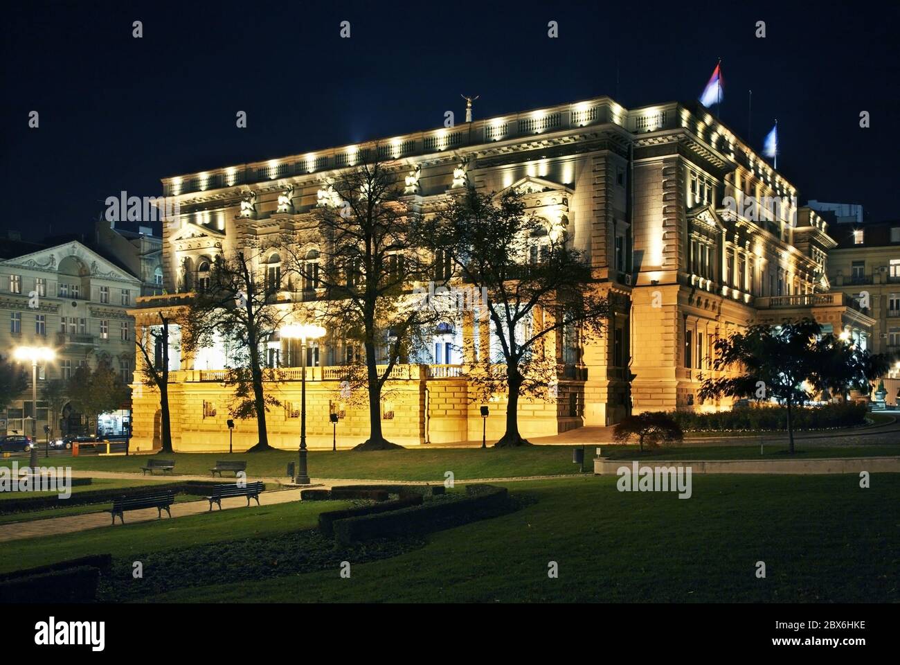 Stari Dvor - Old Palace in Belgrade. Serbia Stock Photo - Alamy