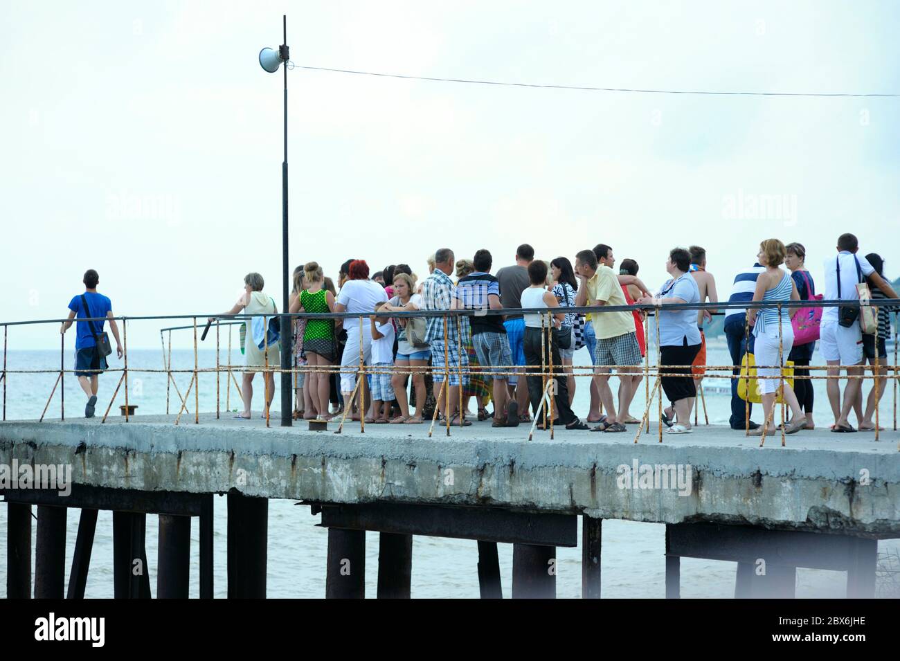Standing pier boat hi-res stock photography and images - Alamy