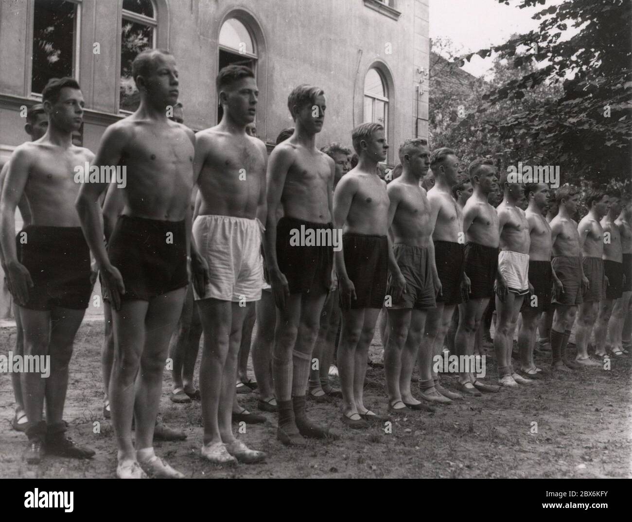 HJ Guide School HJ Doing Sports Heinrich Hoffmann Photographs 1933 HJ Guide School HJ Doing Sports Heinrich Hoffmann Photographs 1933