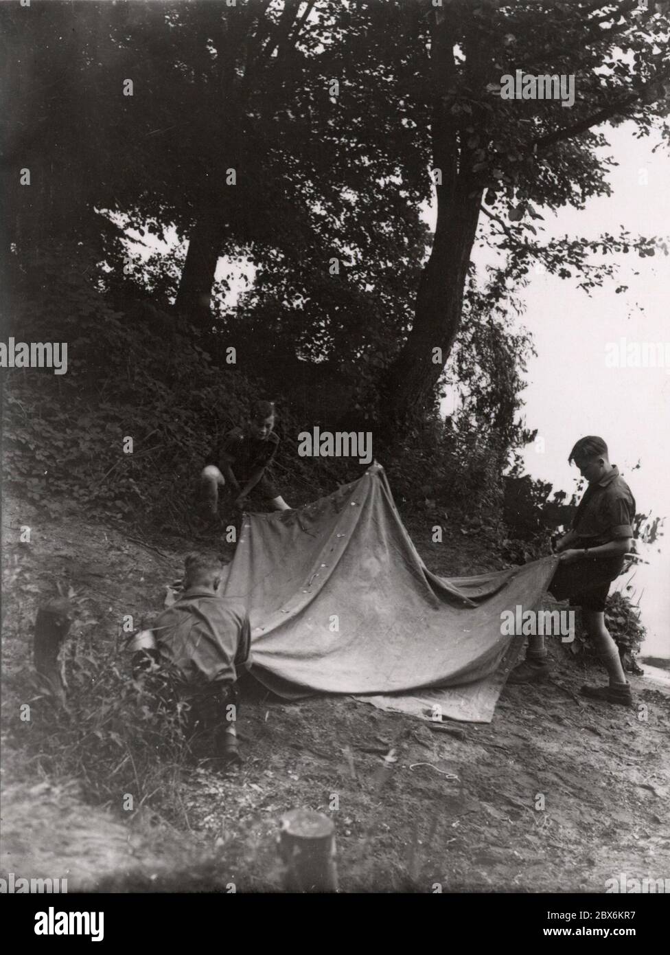 Hit Let Camp JH summer camp Heinrich Hoffmann Photographs 1933 Adolf Hitler's ...