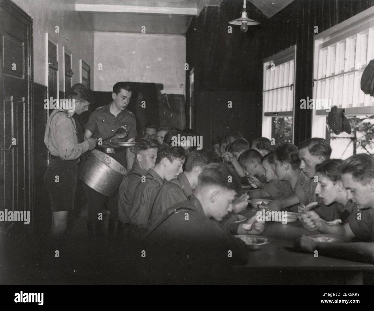 Hit Let Camp JH summer camp Heinrich Hoffmann Photographs 1933 Adolf Hitler's ...