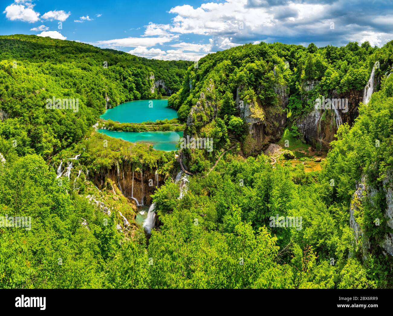 National park Plitvice lakes, Croatia Stock Photo - Alamy