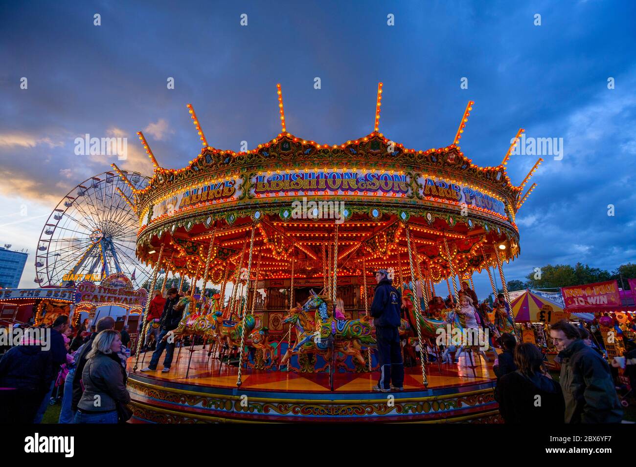 Nottingham Goose Fair, Nottingham, England, UK Stock Photo Alamy