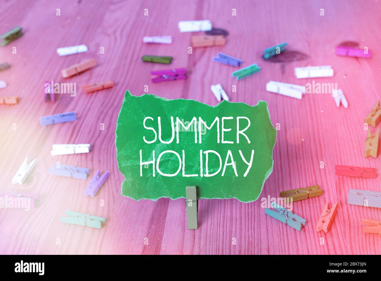 Writing note showing Summer Holiday. Business concept for special ...