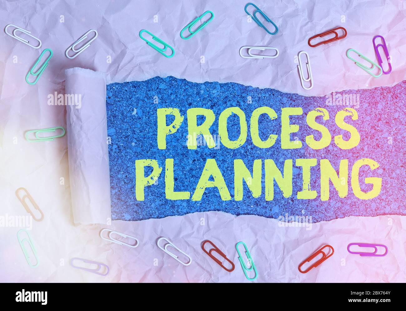 Handwriting text writing Process Planning. Conceptual photo the ...