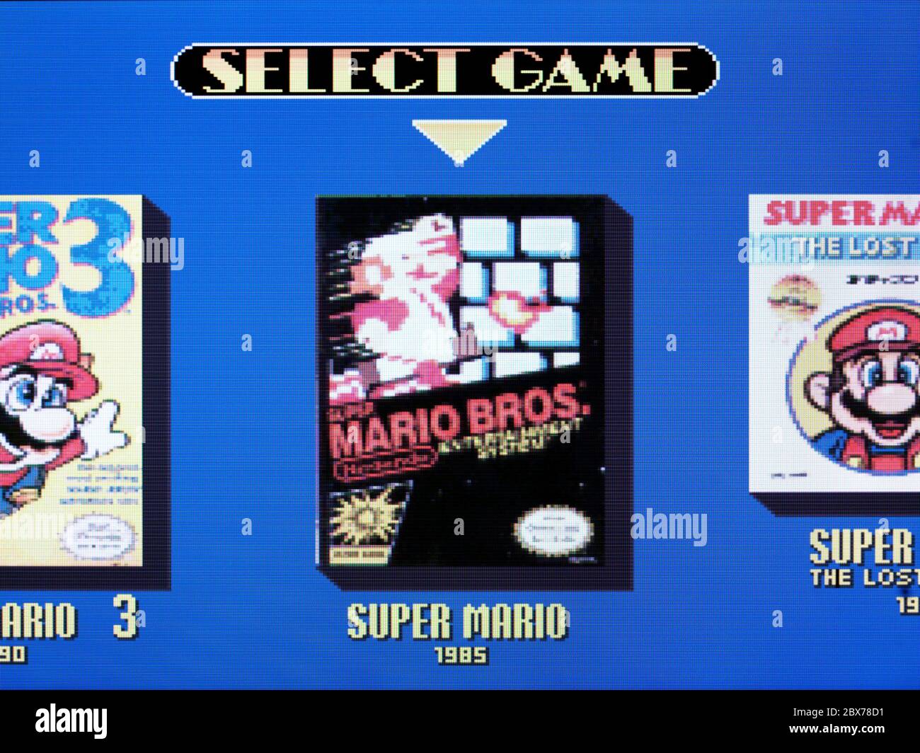 Super Mario All Stars Snes Super Nintendo Editorial Use Only Stock