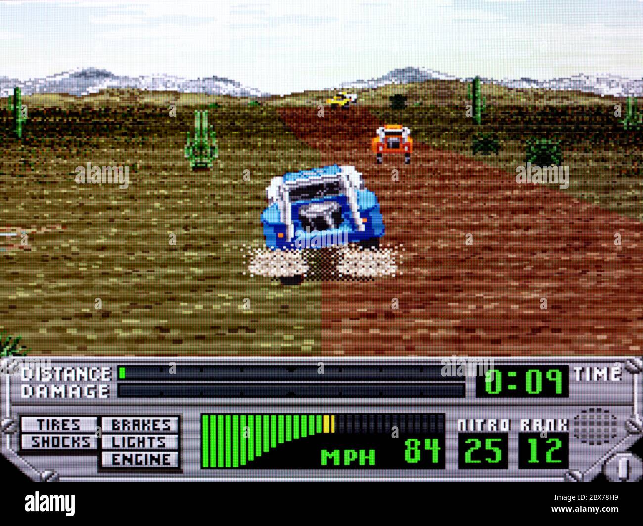Super Off Road The Baja SNES Super Nintendo Editorial use only Stock Photo Alamy