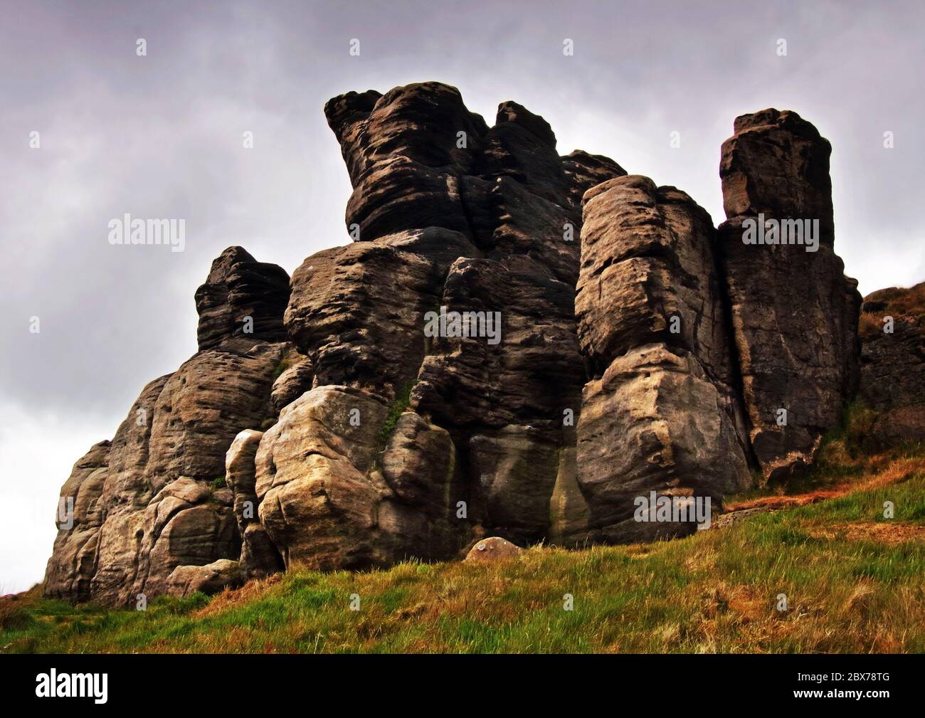 Bride Formations Rocks Calderdale Moorland High Resolution Stock Photography and Images - Alamy