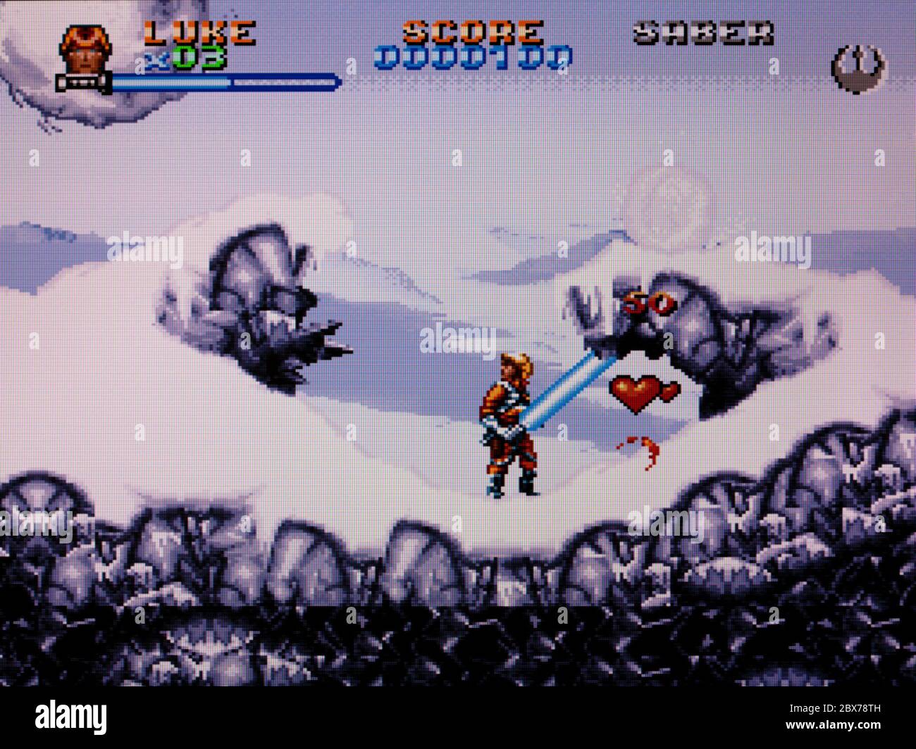 Super Star Wars The Empire Strikes Back - SNES Super Nintendo - Editorial  use only Stock Photo - Alamy