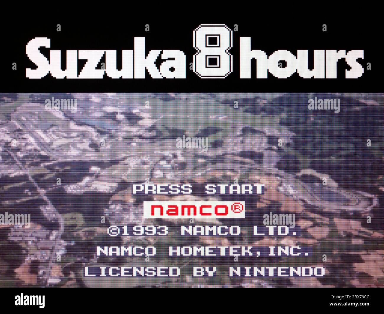 Suzuka 8 Hours Snes Super Nintendo Editorial Use Only Stock Photo Alamy