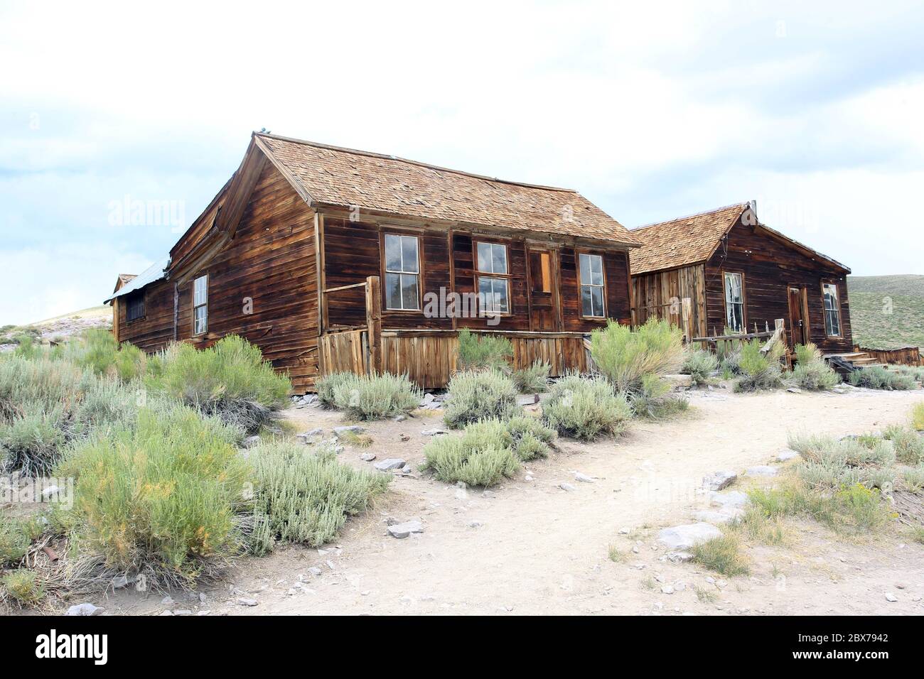 Bodie State historic park is a former California gold mining town Stock ...