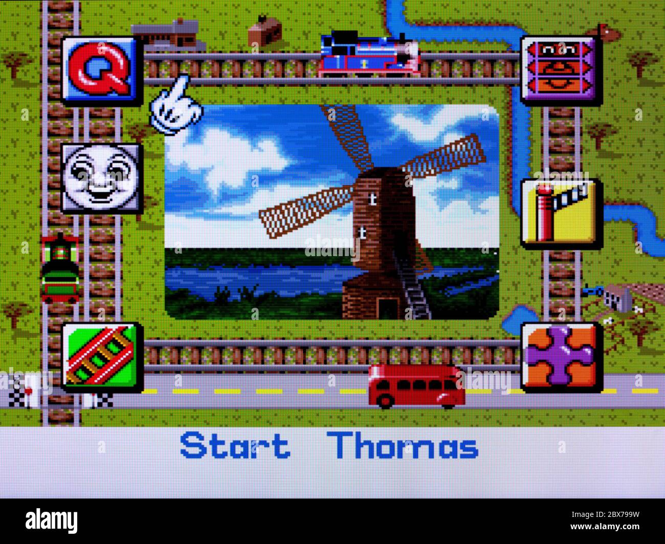 Thomas The Tank Engine - SNES Super Nintendo - Editorial use only Stock  Photo - Alamy