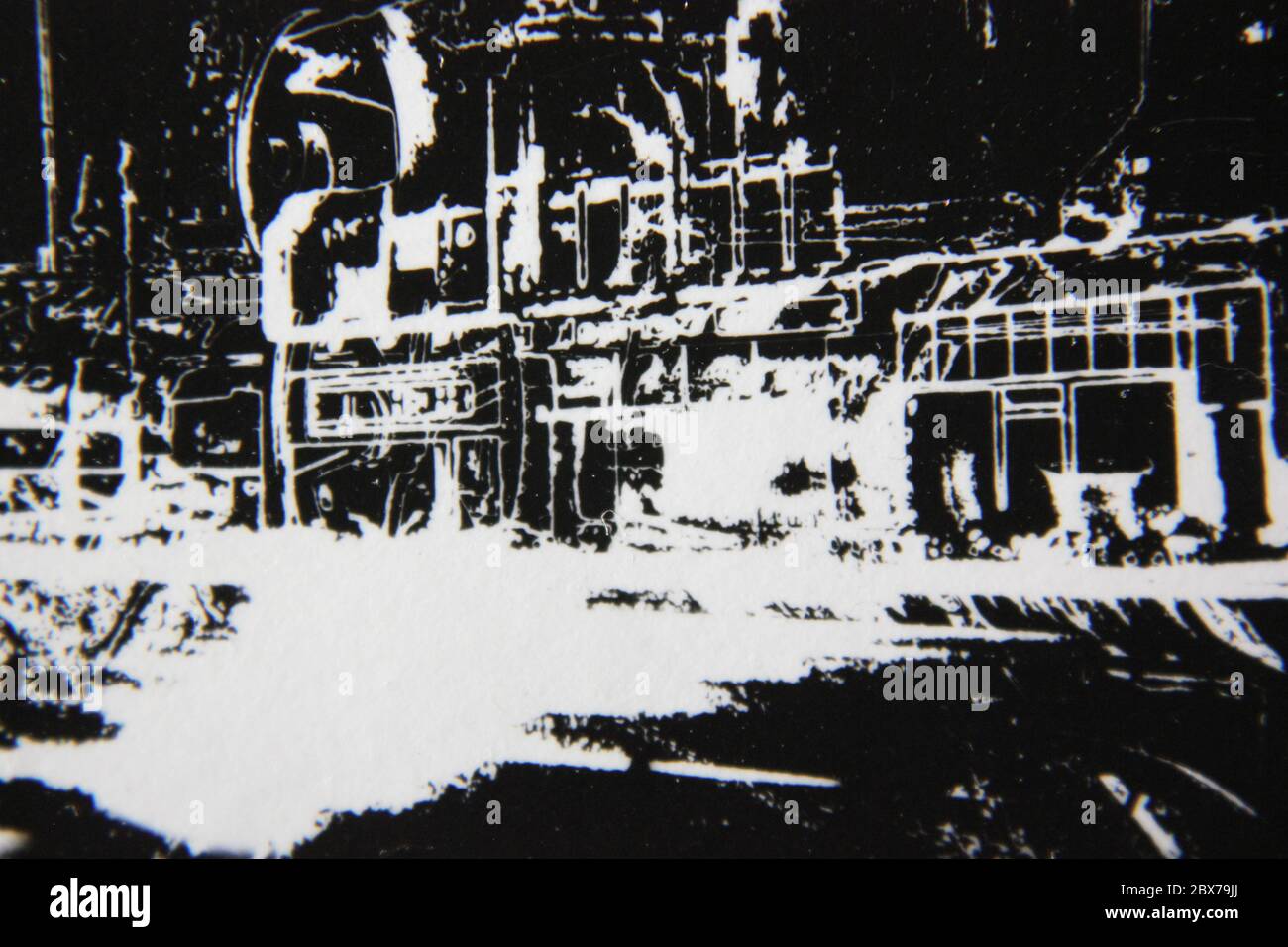 Fine 1970s vintage black and white photography of a dream like state ...