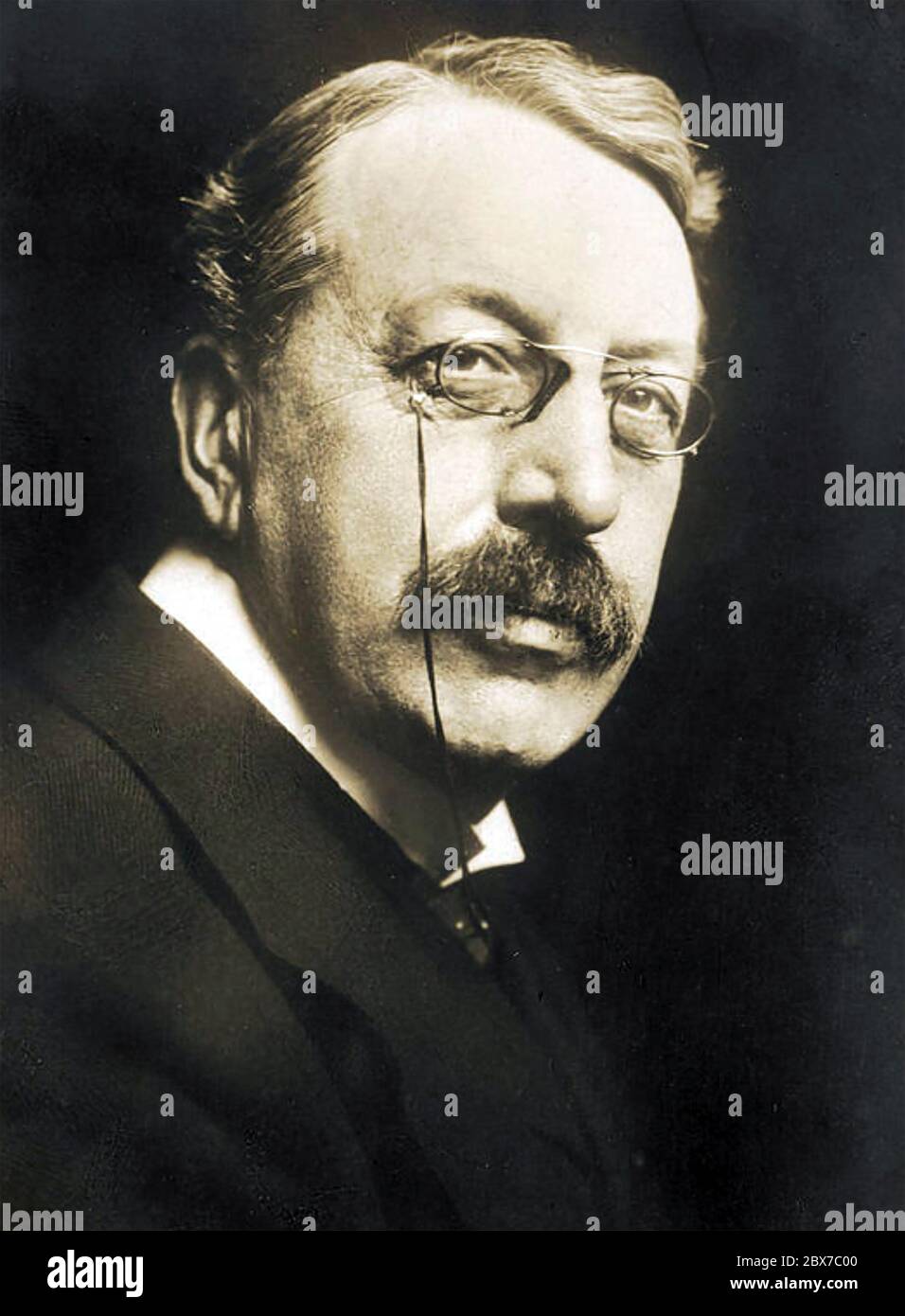 CHARLES STANFORD (1852-1924) Irish composer and conductor Stock Photo ...