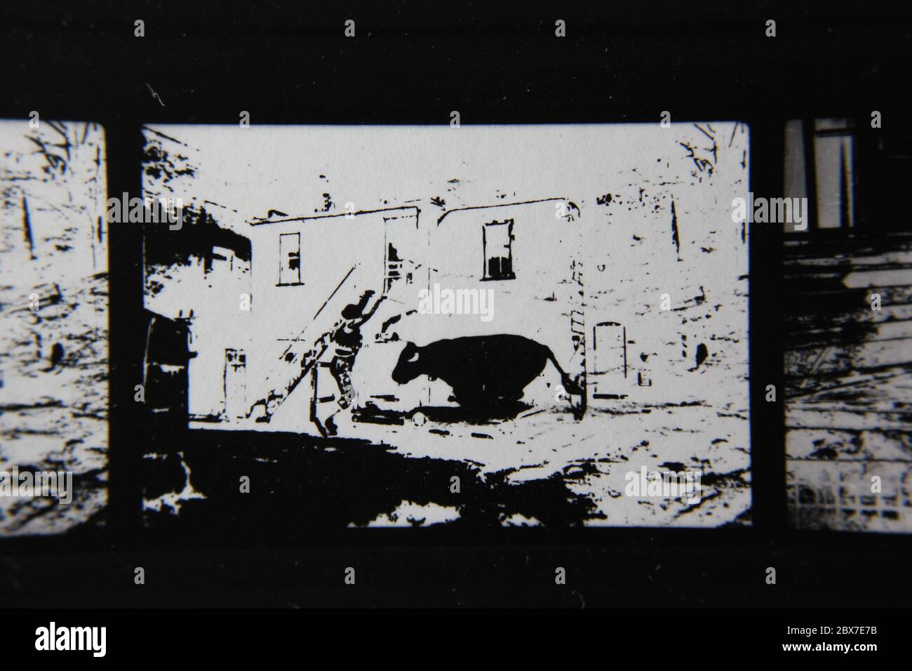 Fine 1970s vintage black and white photography of a dream like state ...