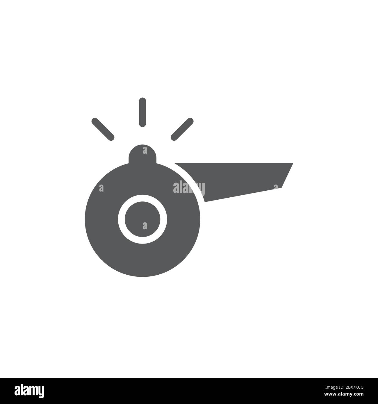 Sports coach whistle Black and White Stock Photos & Images - Alamy