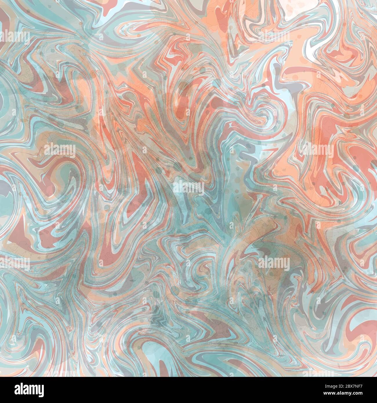 Abstract colorful marble paint background. Vector format Stock Vector