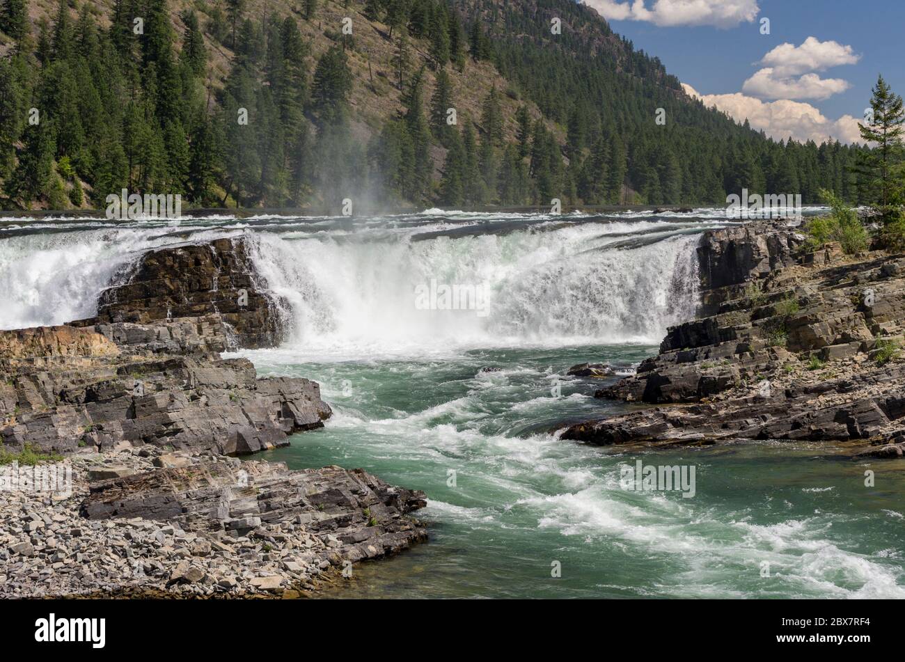 Kootenai falls hi-res stock photography and images - Alamy