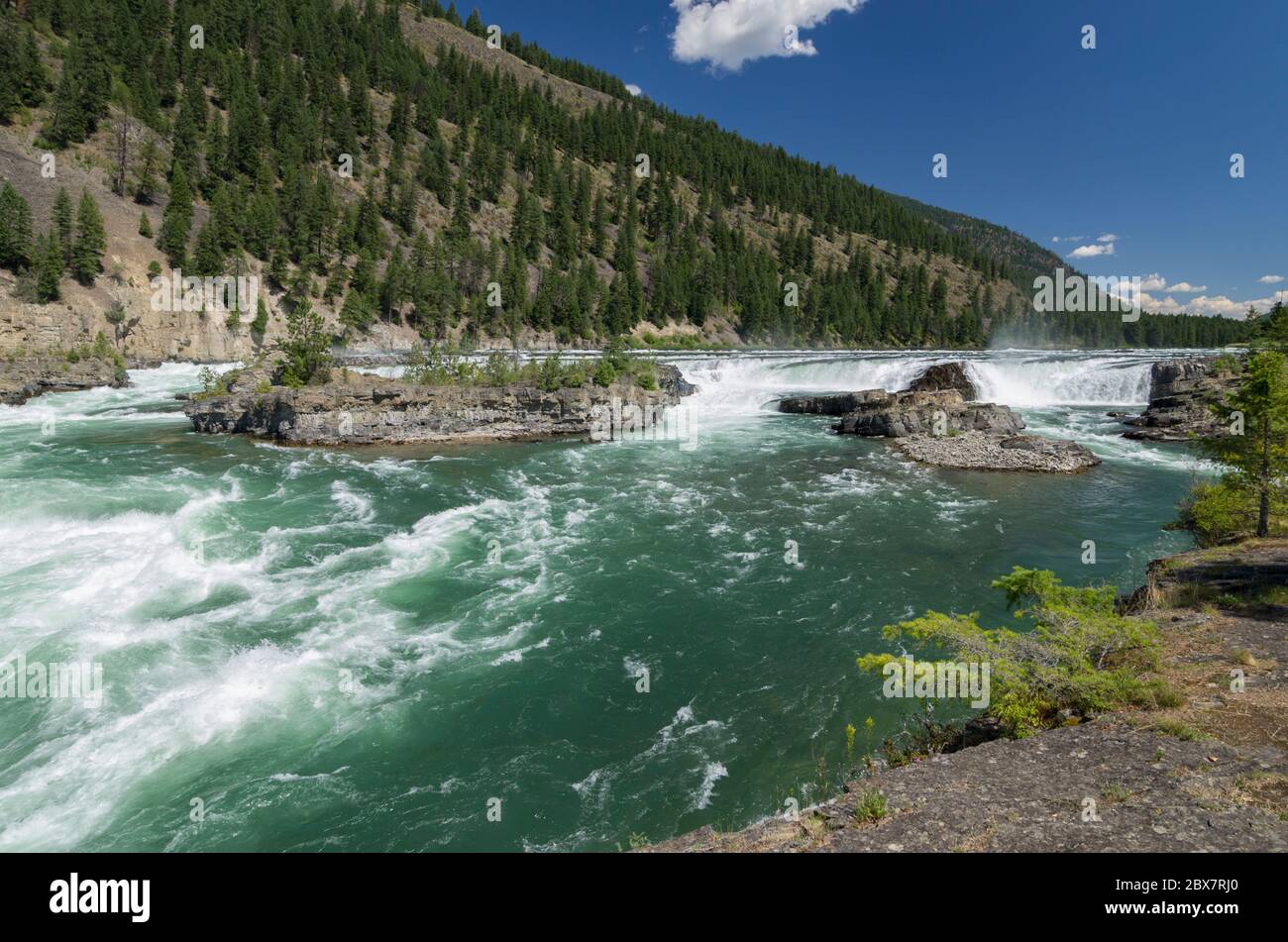 Kootenai falls hi-res stock photography and images - Alamy
