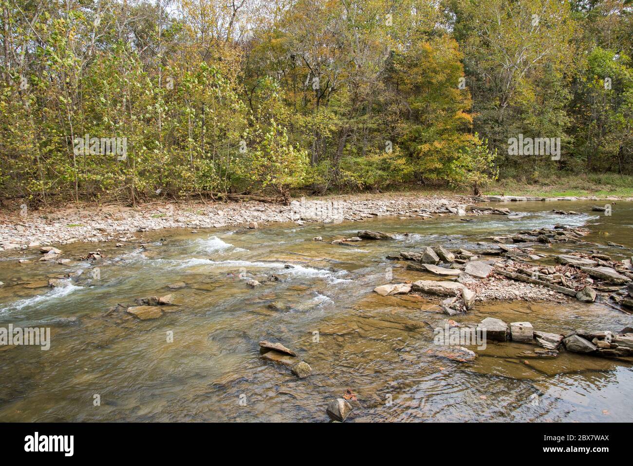 Otter Creek in early fall Stock Photo - Alamy