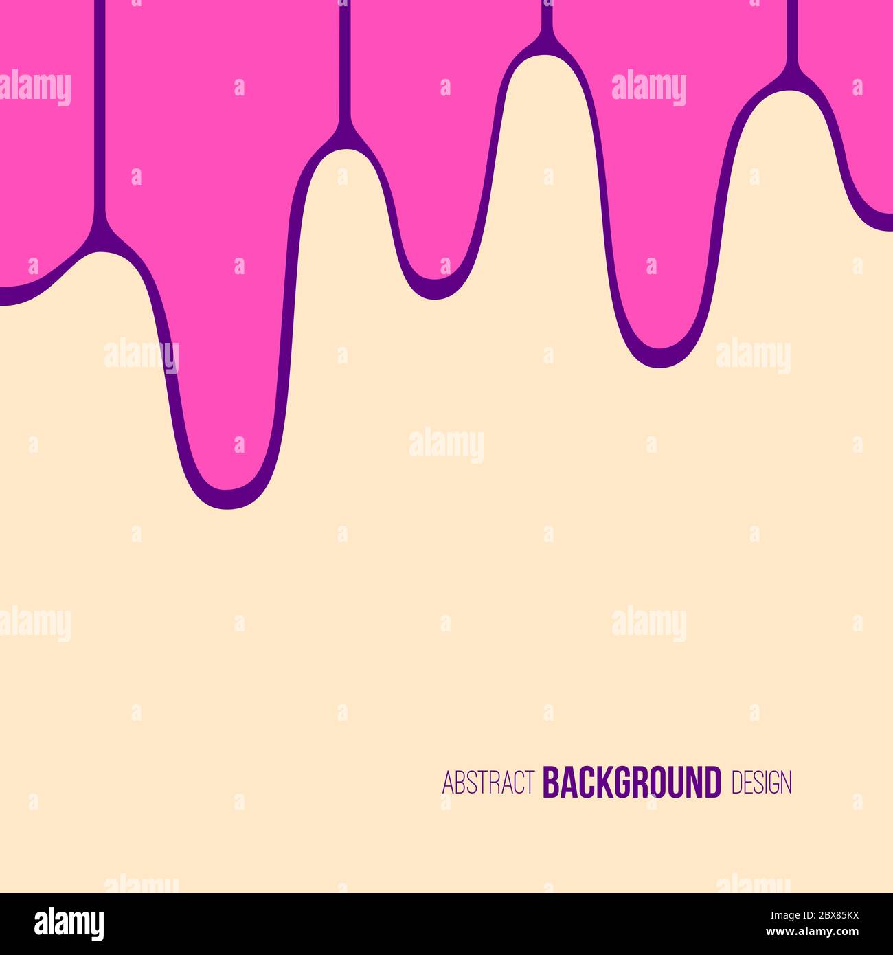 Abstract liquid shapes background. Smooth geometric shapes. Streaks of ...
