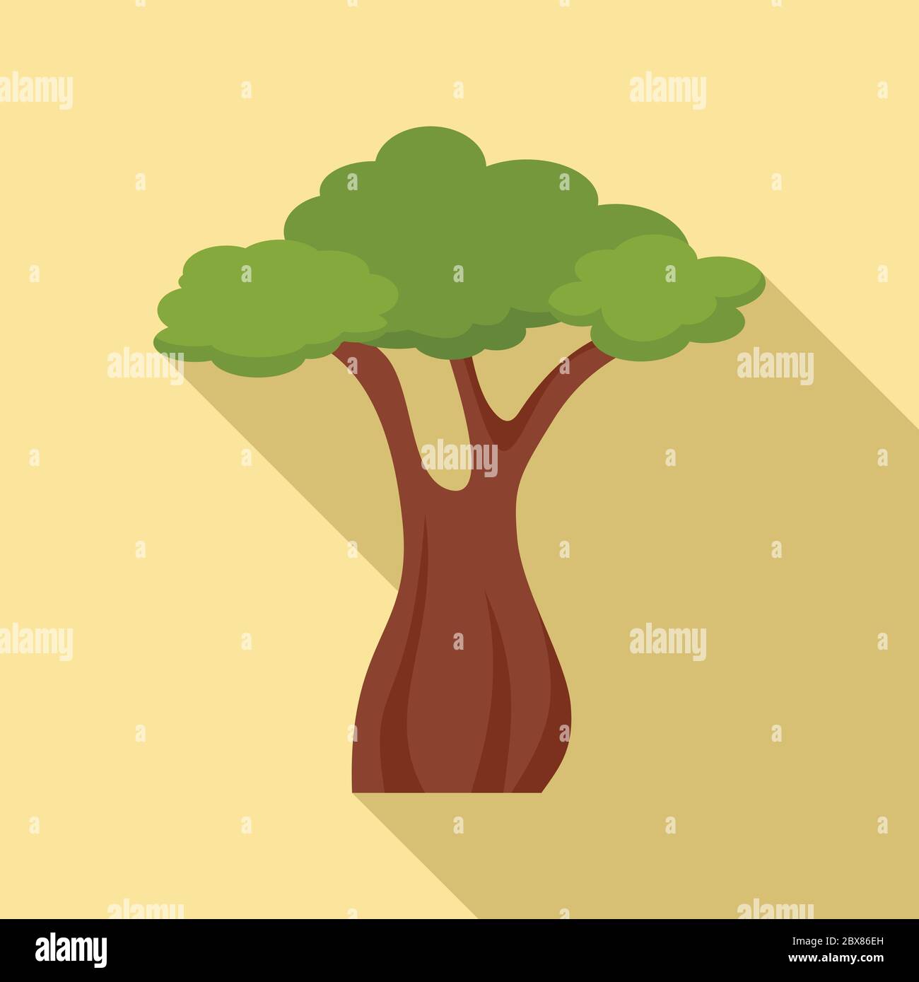 Nigeria tree Stock Vector Images - Alamy
