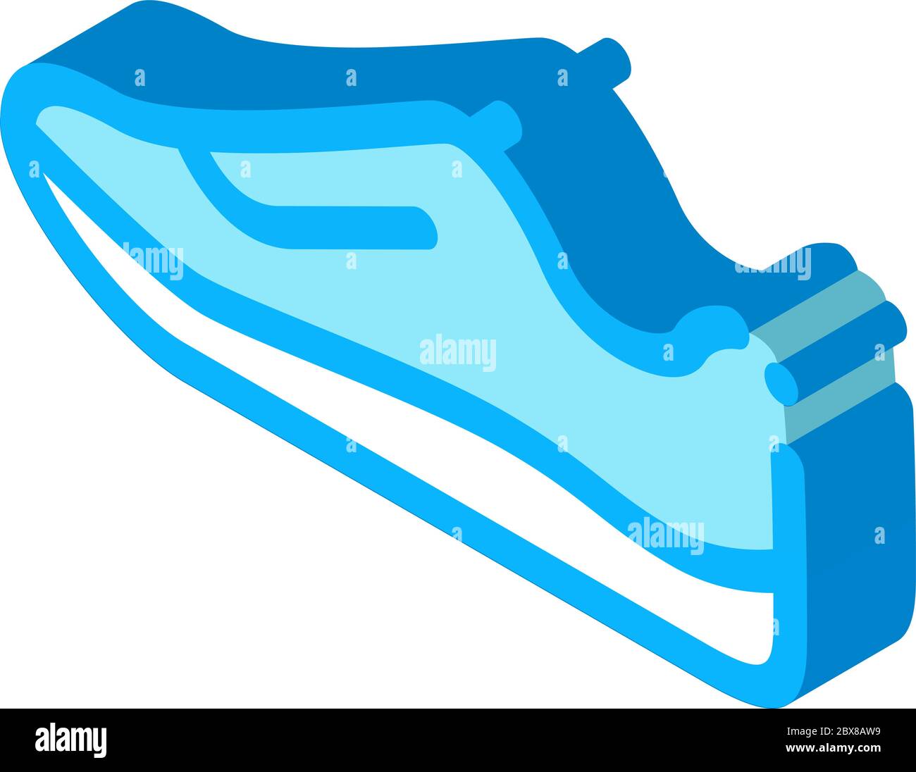 Sneaker Shoe isometric icon vector illustration Stock Vector Image ...