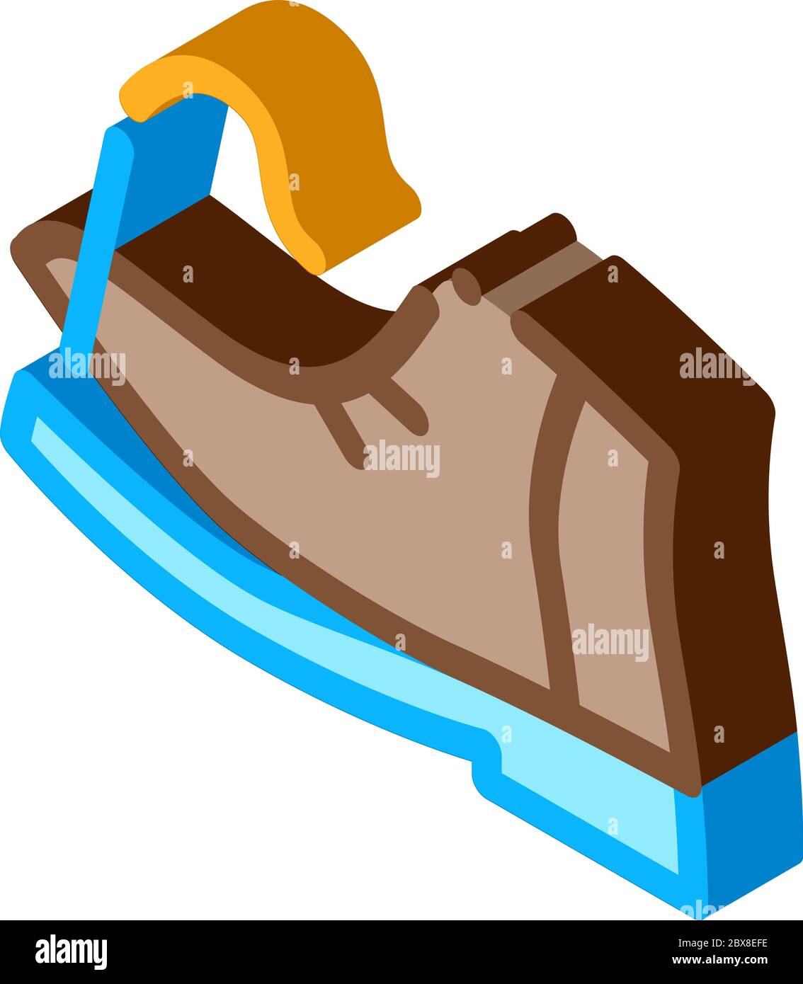 Torn Shoe Thread isometric icon vector illustration Stock Vector Image ...
