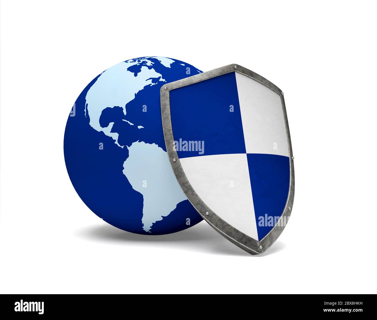 earth shield protect system Stock Photo Alamy