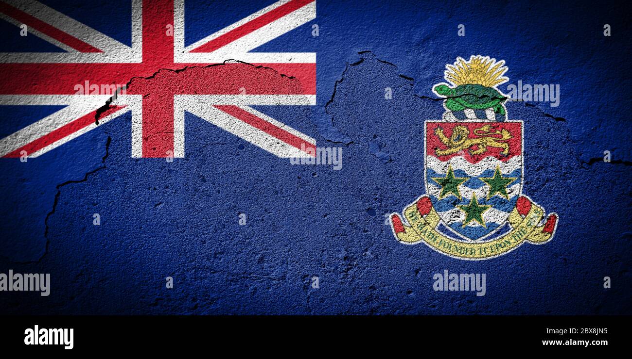 National flag of the cayman islands hi-res stock photography and images ...