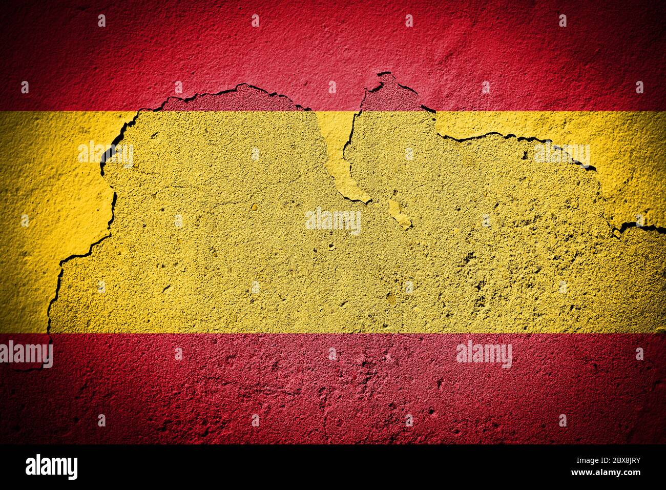 Flag Of Spain Worn High Resolution Stock Photography and Images - Alamy
