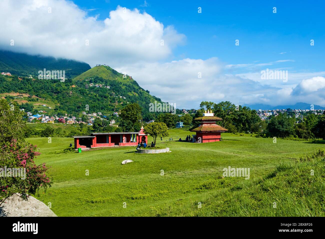 Kathmandu,Nepal June 26,2019 Hindu Temple Shree Kali Mandir at