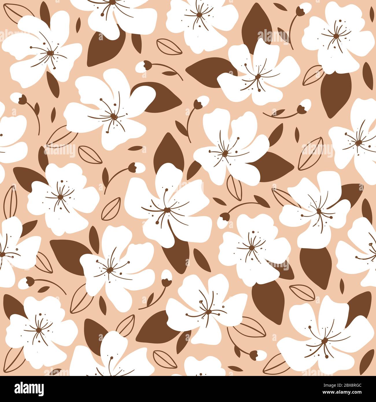 beige flower background