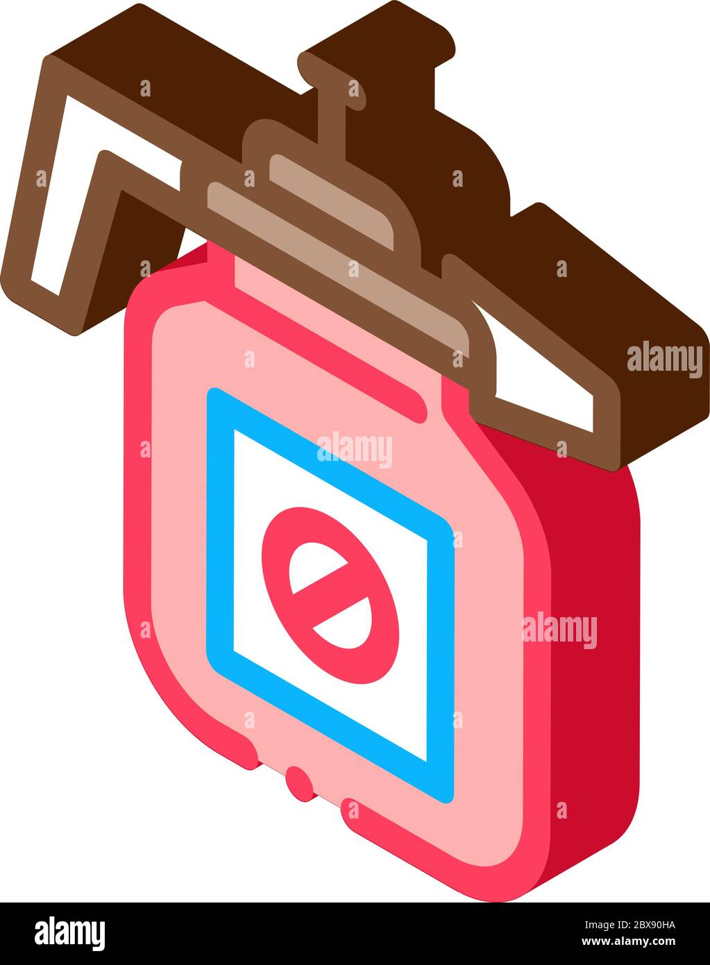 Atomizer Tool isometric icon vector illustration Stock Vector