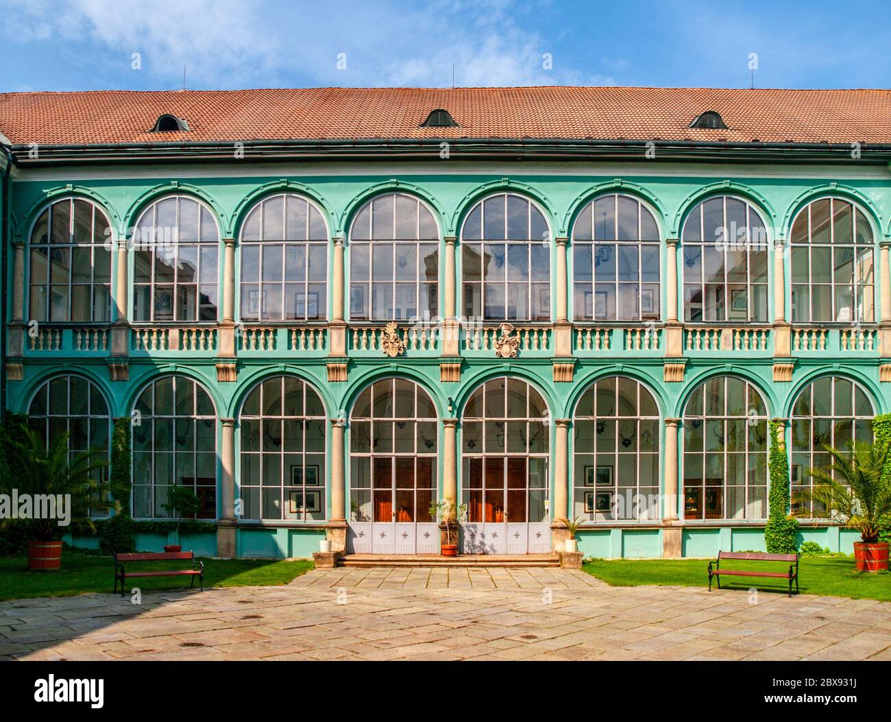 Renaissance architecture windows historical hi-res stock photography ...