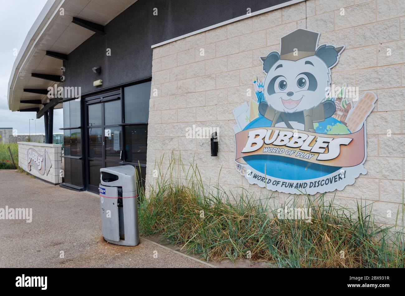 New Brighton, UK Jun 3, 2020 Bubbles' World of Play, a children's