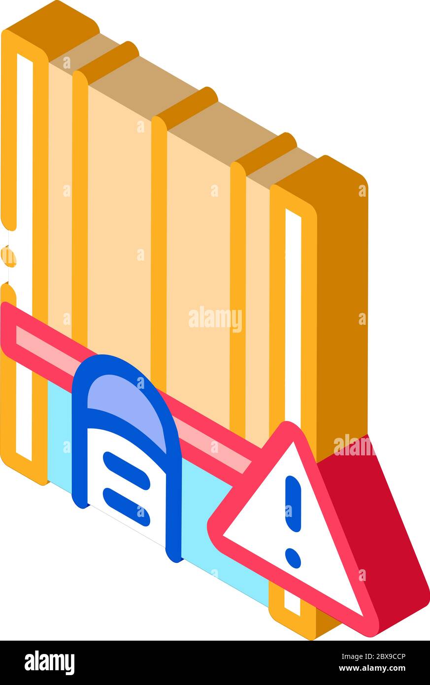 Game Scoreboard isometric icon vector illustration Stock Vector