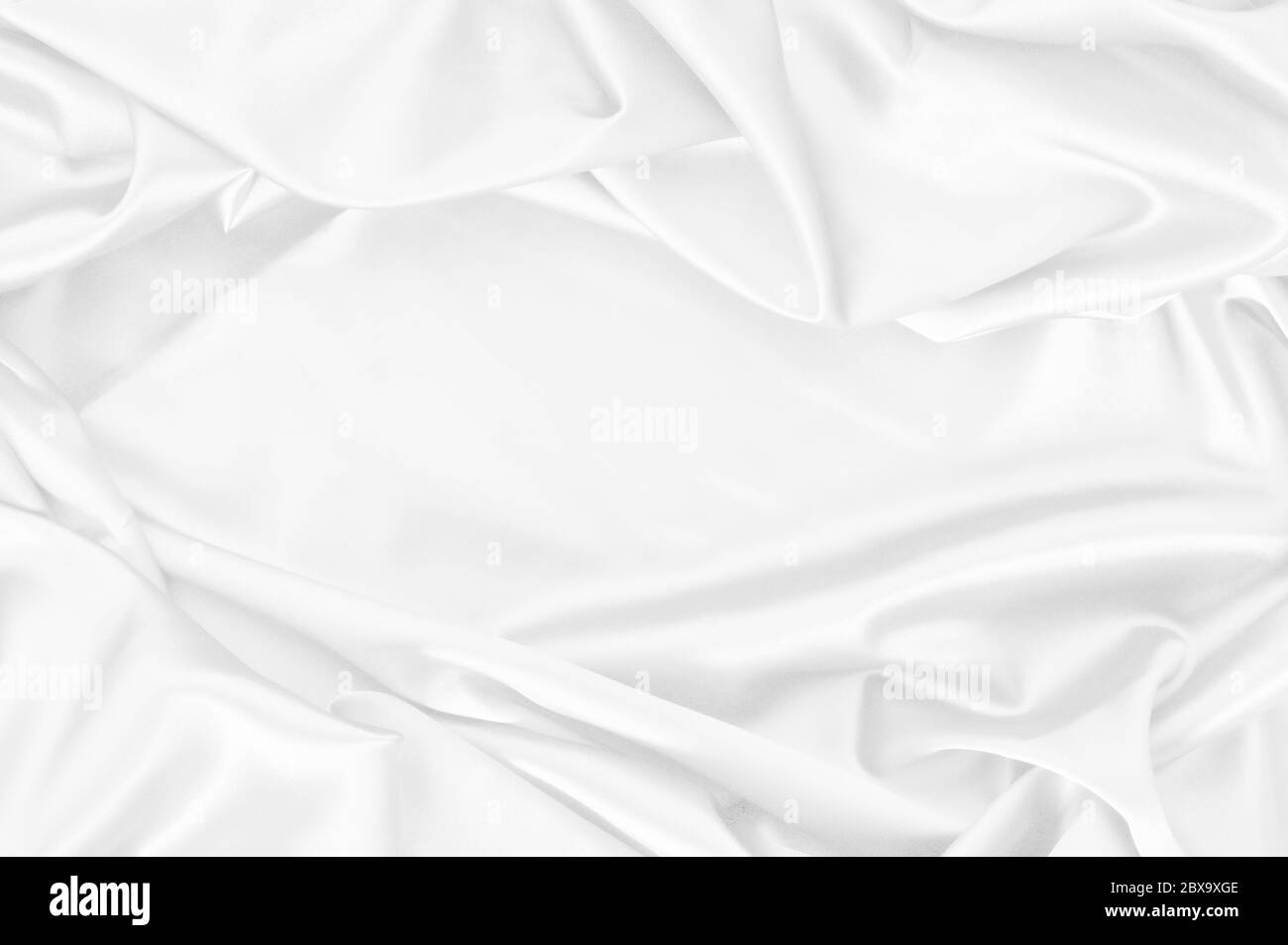 White wrinkled fabric hi-res stock photography and images - Alamy