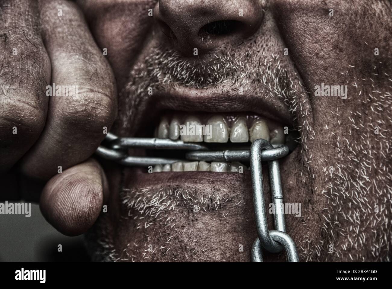 Chains and breaking hires stock photography and images Alamy