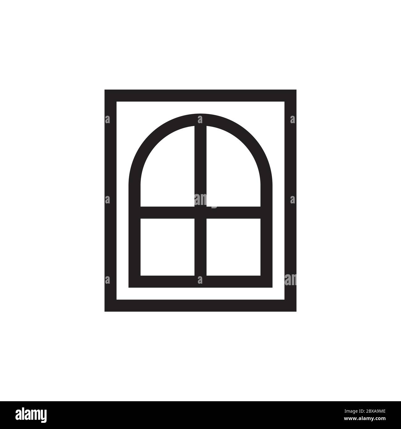 classic window icon symbol vector Stock Vector Image & Art Alamy