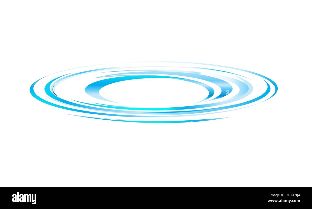 water spinning blue design vector illustration Stock Vector Image & Art