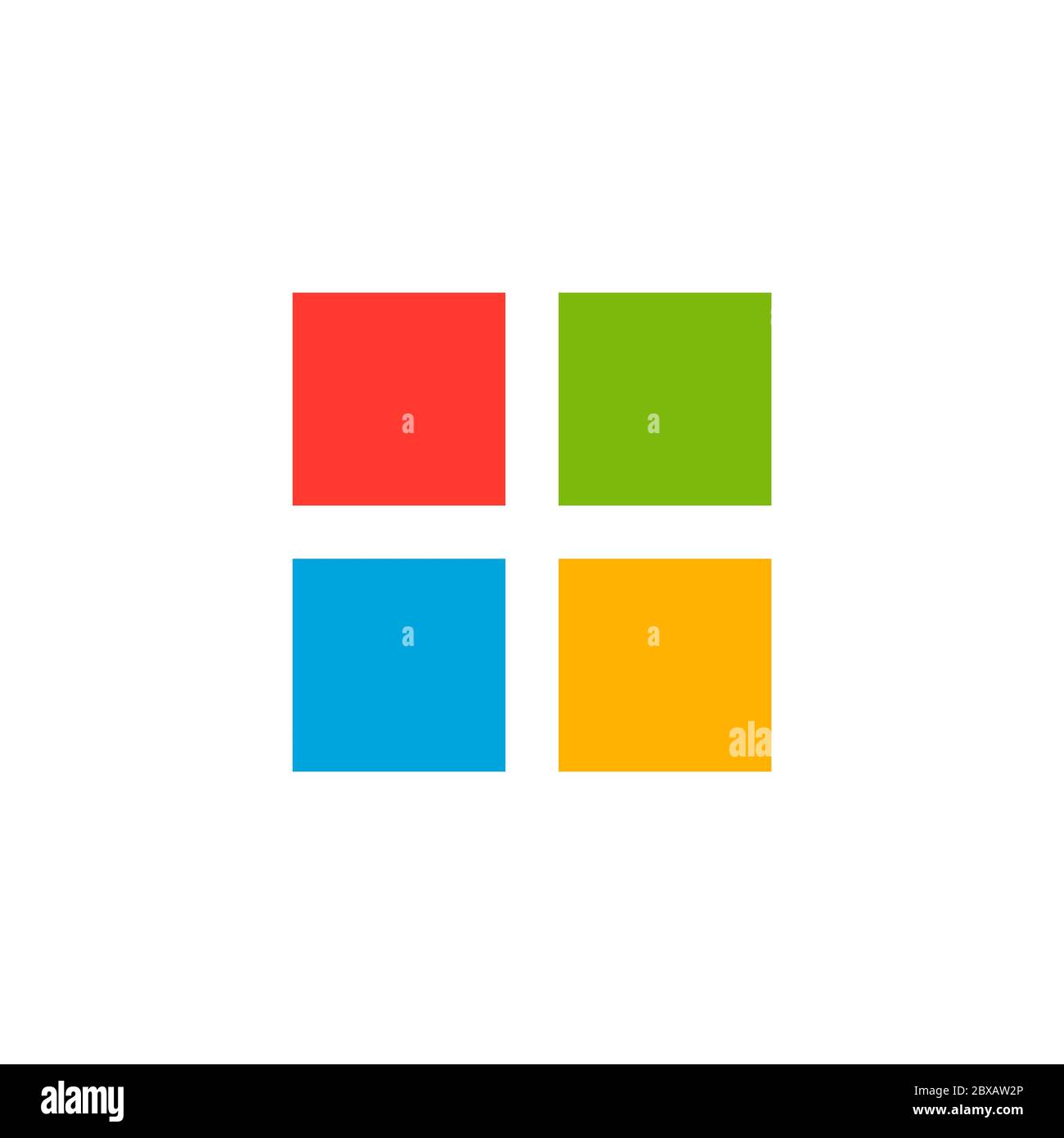 colorful square windows design vector illustration Stock Vector