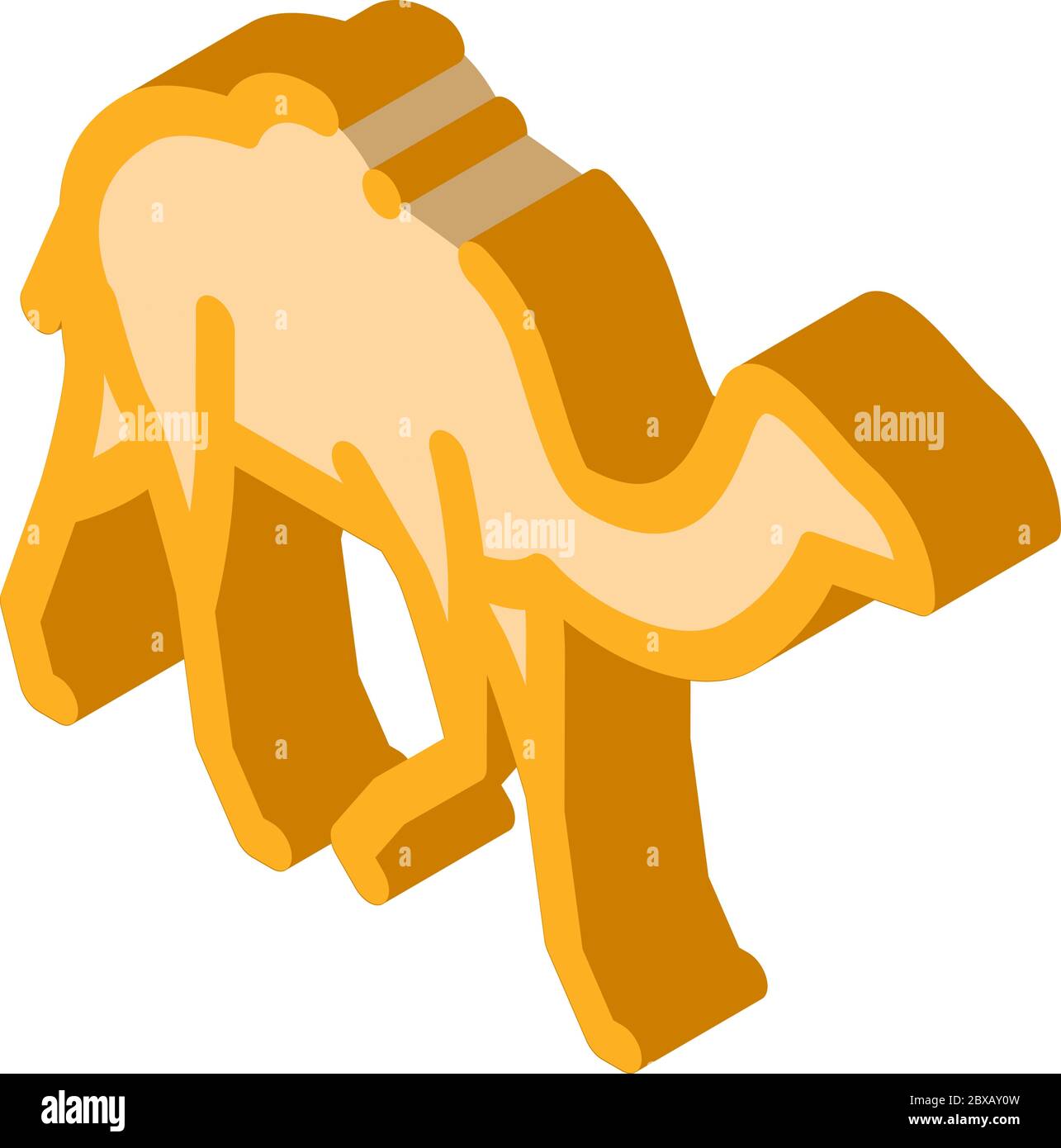 Camel isometric icon vector illustration Stock Vector Image & Art - Alamy
