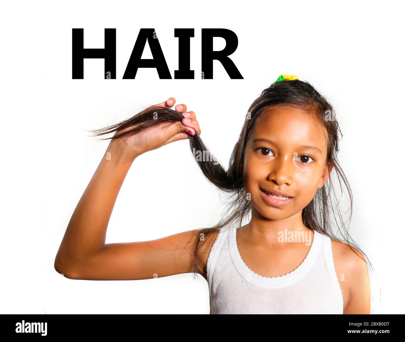 Kids Pulling Hair Cut Out Stock Images & Pictures Alamy