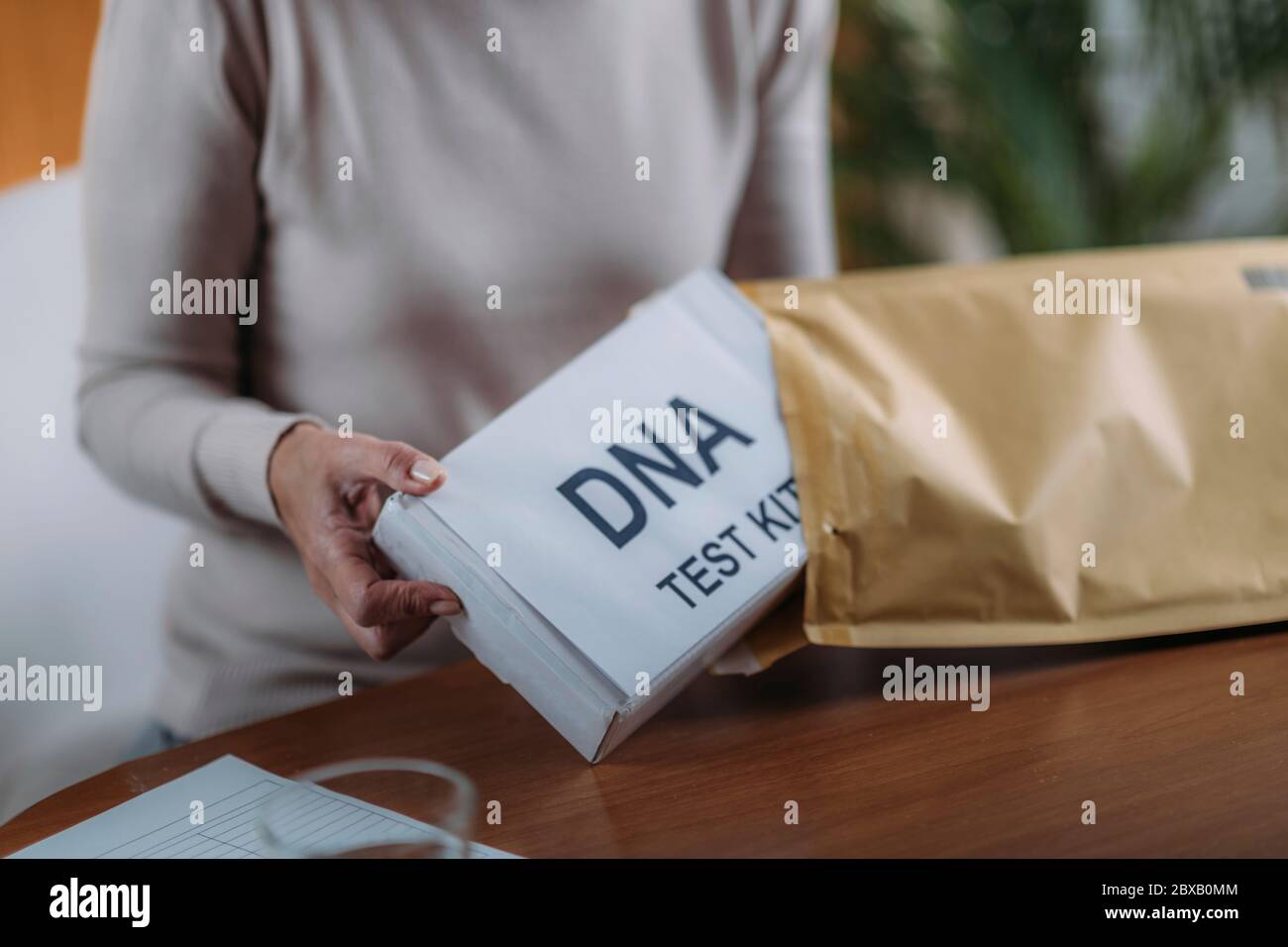 Dna testing kit box hi-res stock photography and images - Alamy