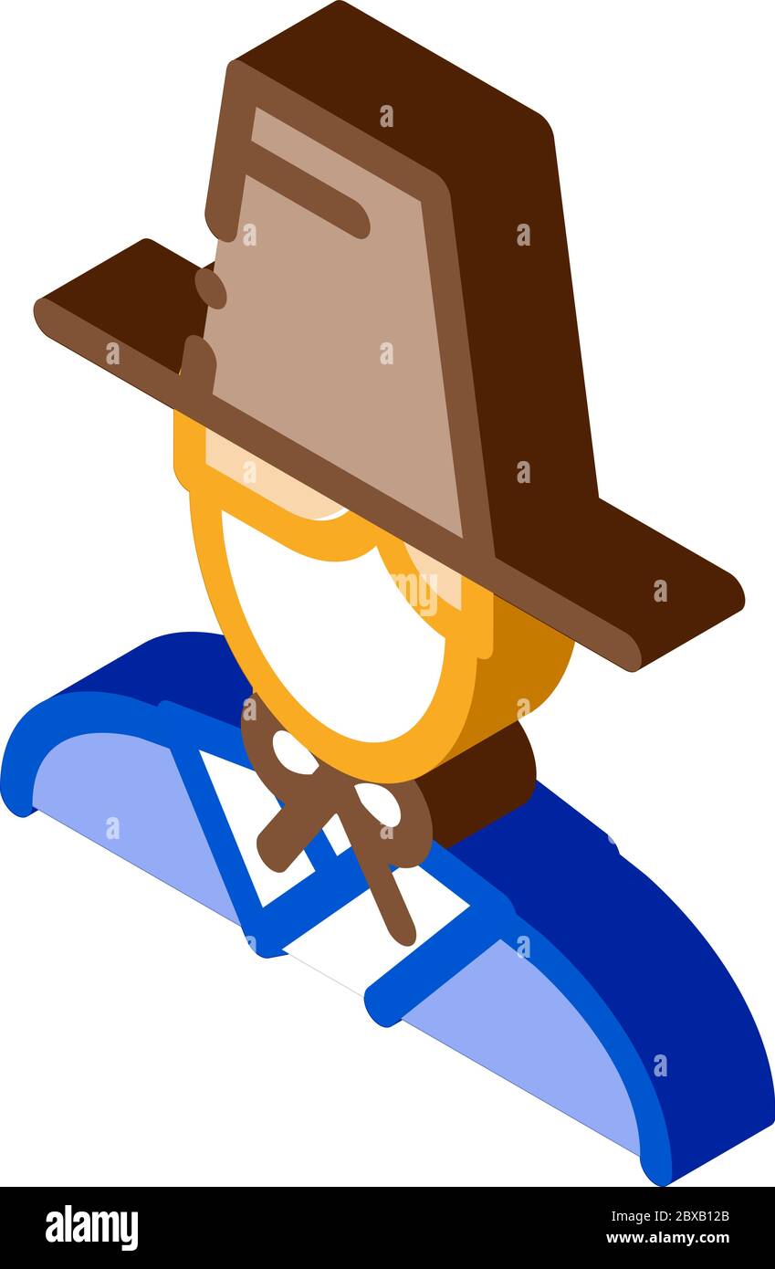 Korean Human isometric icon vector illustration Stock Vector Image ...