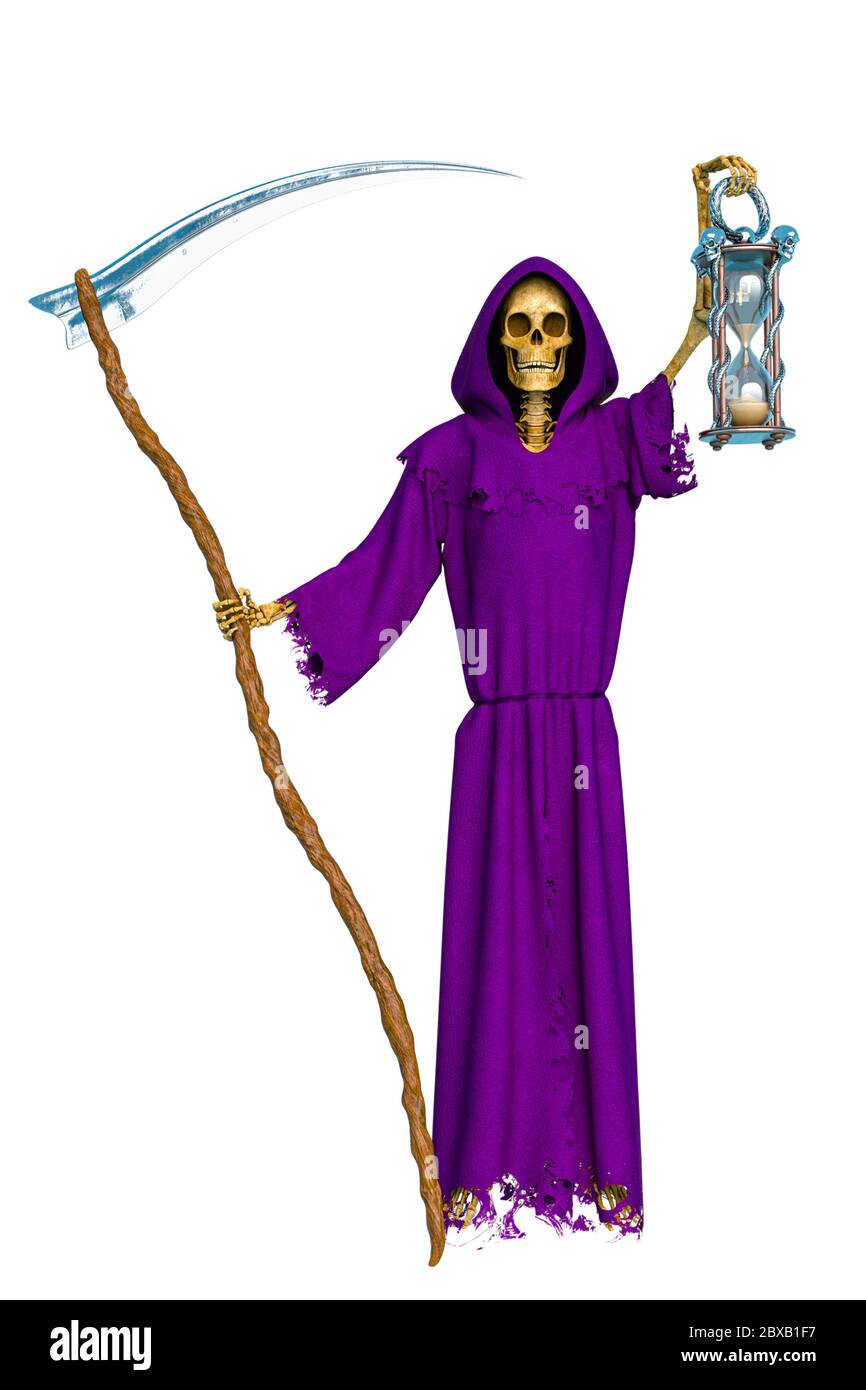 Angel holding skull Cut Out Stock Images & Pictures Alamy