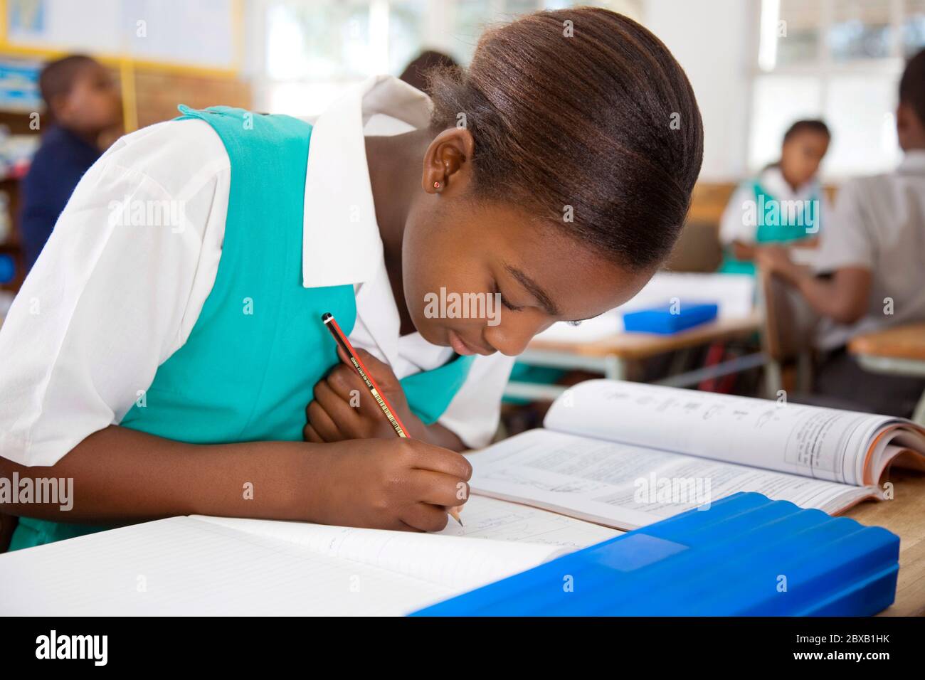 Class test writing hi-res stock photography and images - Alamy