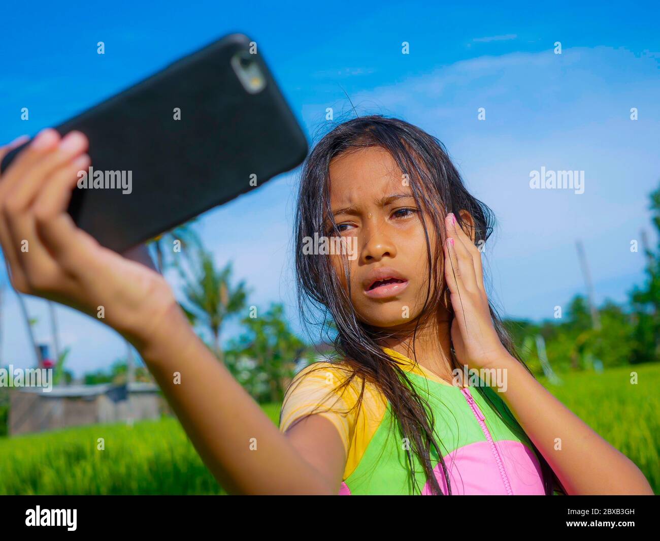 beautiful sweet selfie