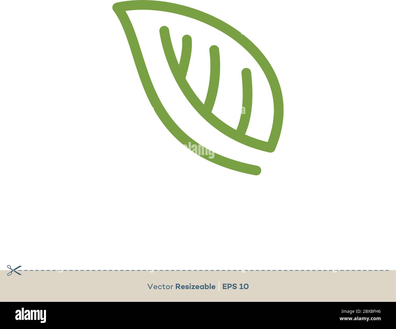 Green Leaves Vector Logo Template Illustration Design. Vector EPS 10 ...